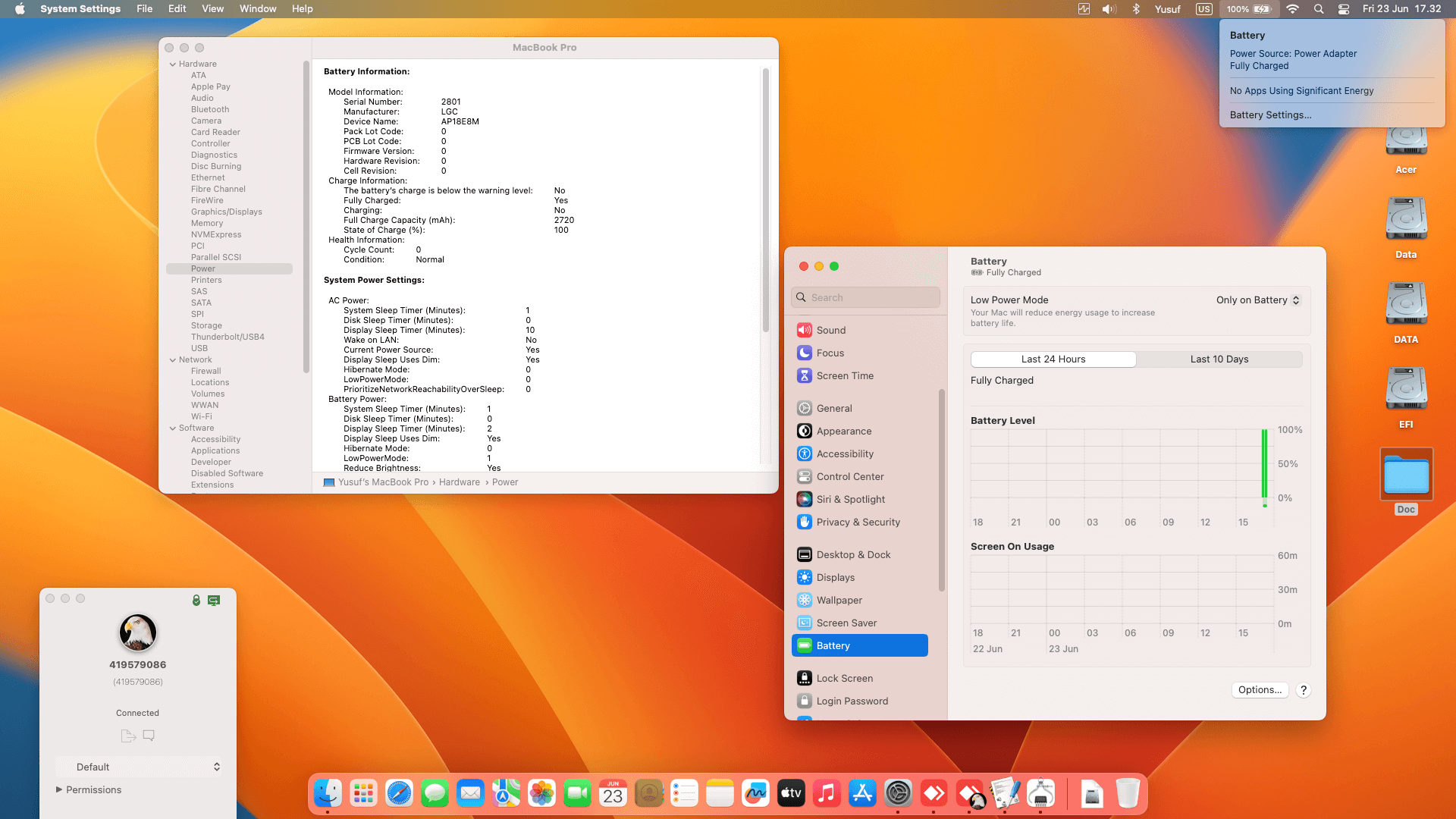 Acer Nitro 5 AN515 55 76SK [CometLake   Intel UHD 630 + I2C]   OpenCore 1